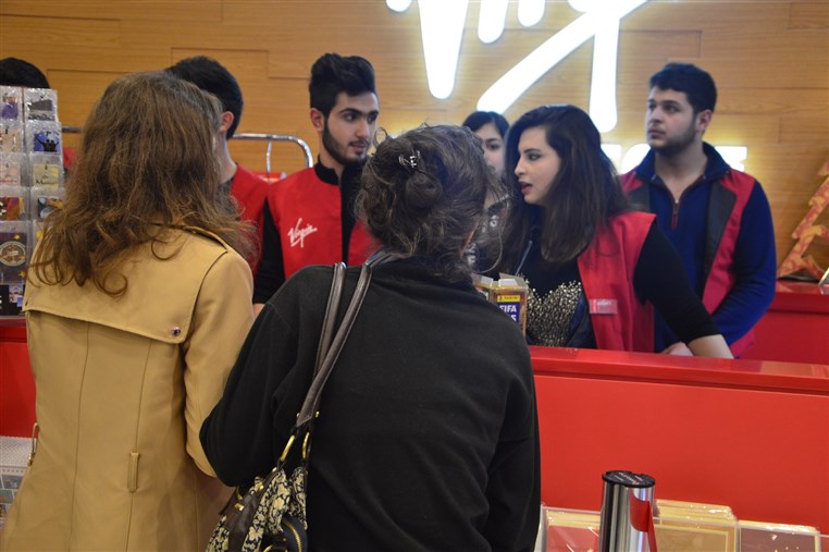 Reopening of Virgin Megastore ABC Achrafieh branch